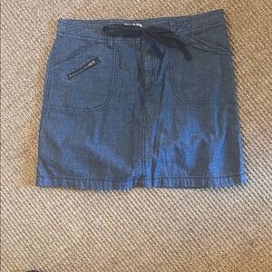 White Stag Denim Blue Mini Skort—Size 10